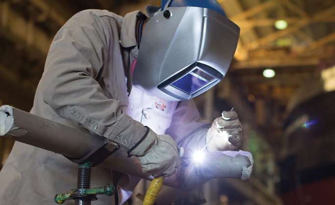 reduce loss during welding