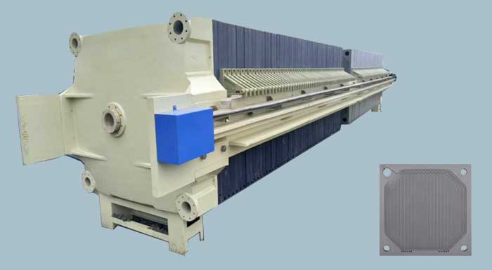 Plate filter press machines